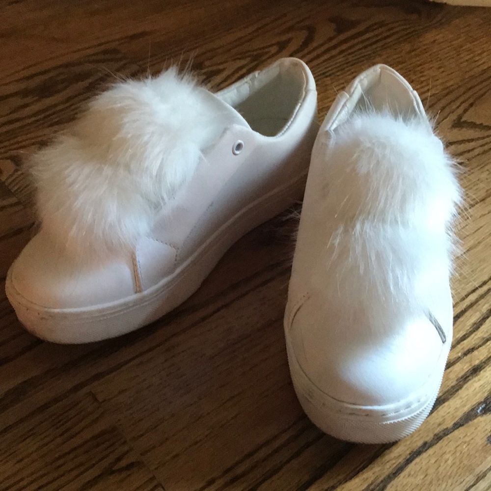 Sam Edelman White Tennis Shoes